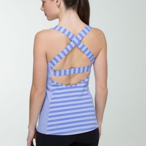 - Lululemon Core Kicker Tank
Apex Stripe Lavender Dusk - Picture 2 of 9
